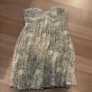 Express leopard dress
